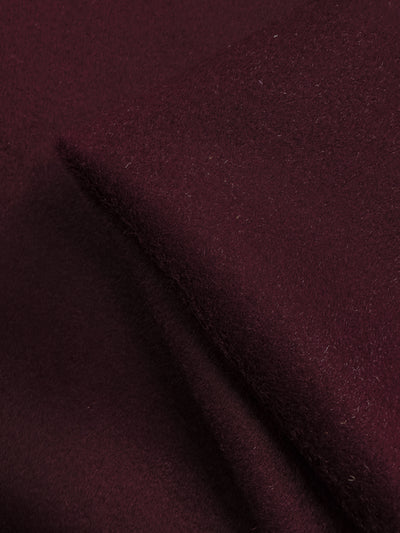Wool Cashmere - Oxblood Red - 145cm