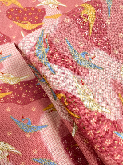 Japanese Printed Cotton - Whimsy Flight - 112cm