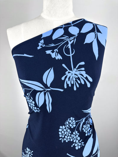 Printed Lycra - Silhouette Garden - 150cm