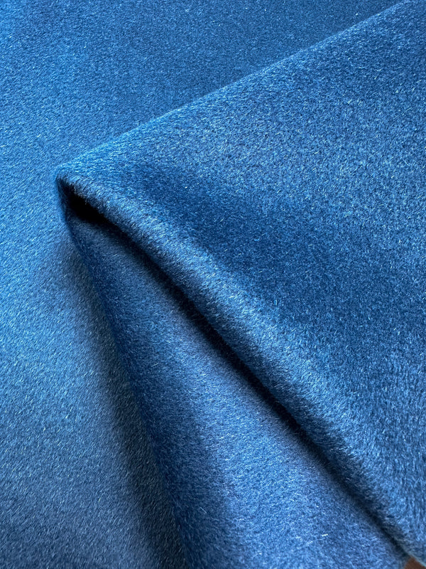 Wool Cashmere - Mykonos Blue - 150cm