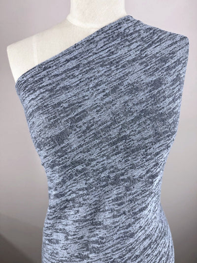 Textured Knit - Dusk Blue - 140cm