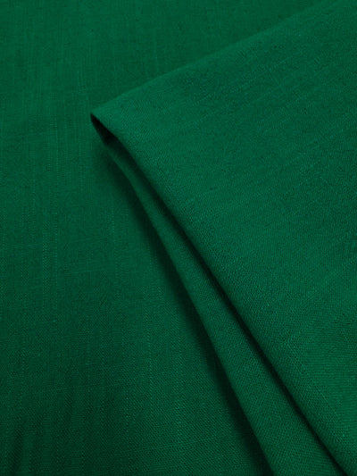 Linen Blend - Emerald - 135cm