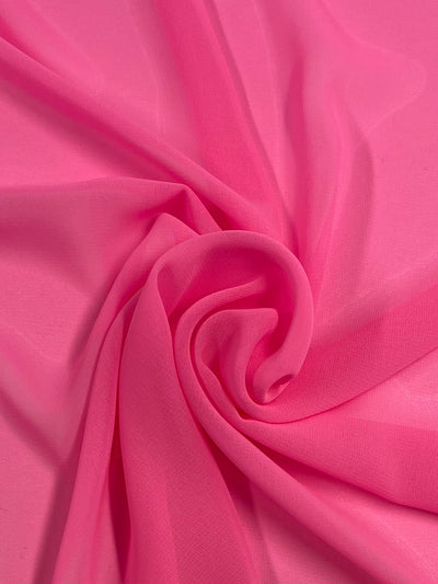 Hi-Multi Chiffon - Fluoro Pink - 150cm