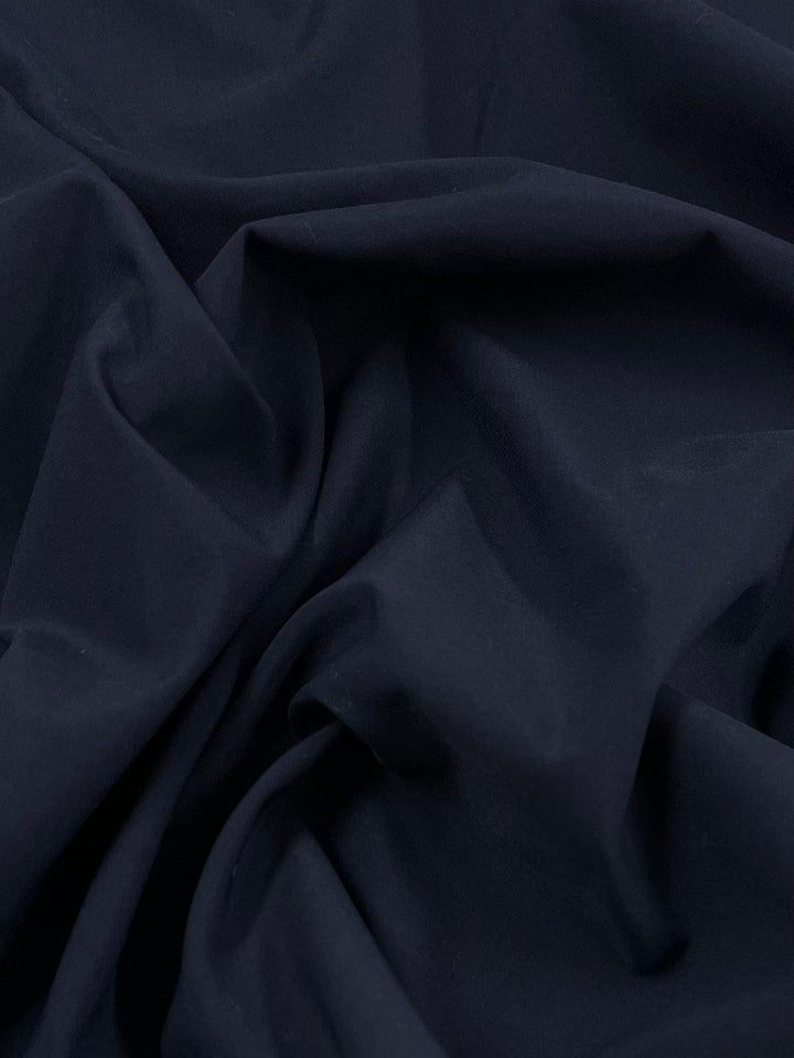 Delustered Satin - Black Iris - 150cm - Super Cheap Fabrics