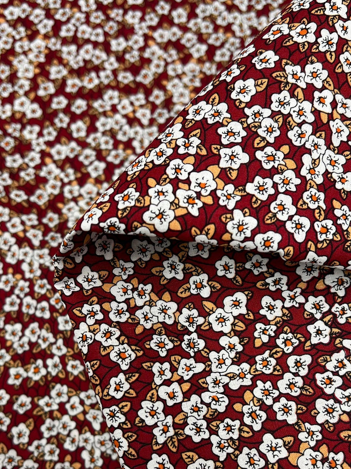 Printed Cotton - Goji Cluster - 150cm - Super Cheap Fabrics