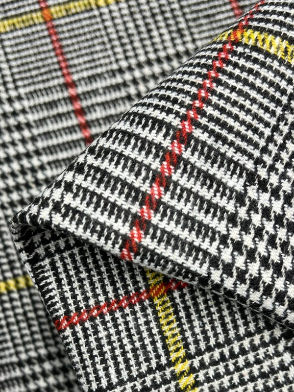 Wool Flannel - Redellow Plaid - 150cm