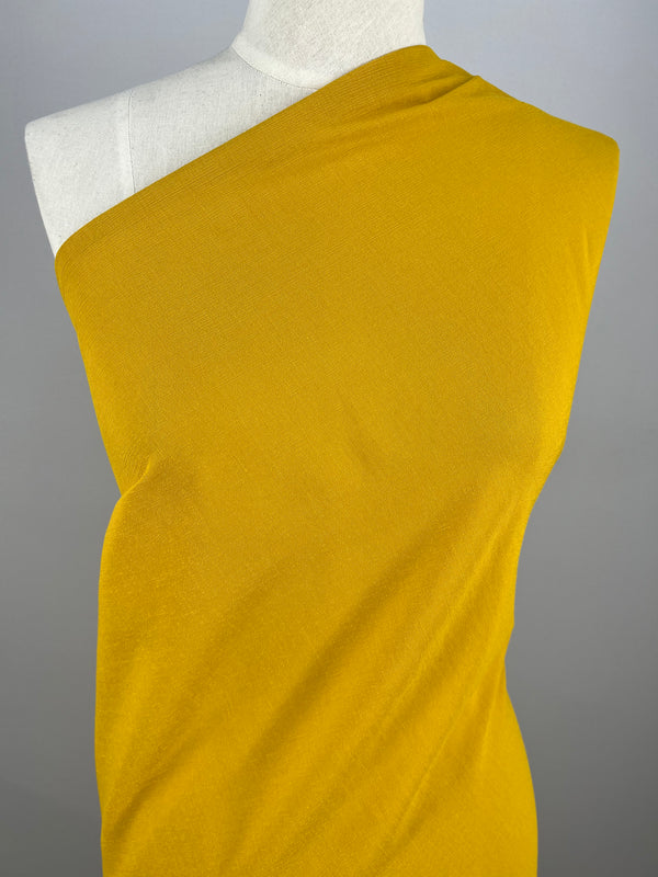 Polyester Broad Cloth - Mustard - 140cm