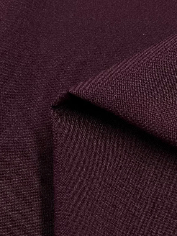 Panama Suiting - Claret - 150cm - Super Cheap Fabrics