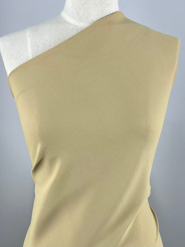 Stretch Ribbon Twill - Curry - 130cm - Super Cheap Fabrics