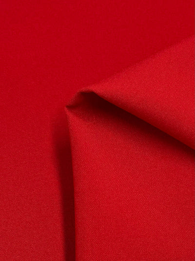 Panama Suiting - Red - 150cm - Super Cheap Fabrics