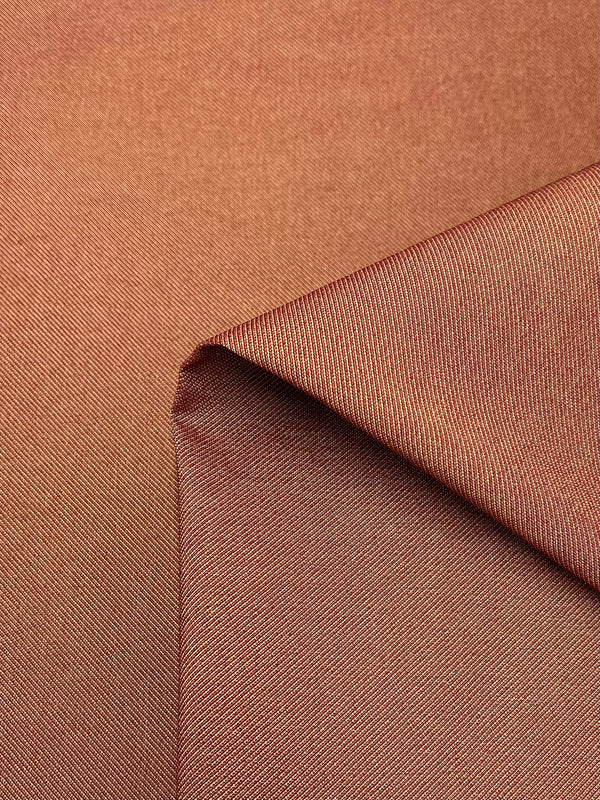 Stretch Bengaline - Rust - Super Cheap Fabrics