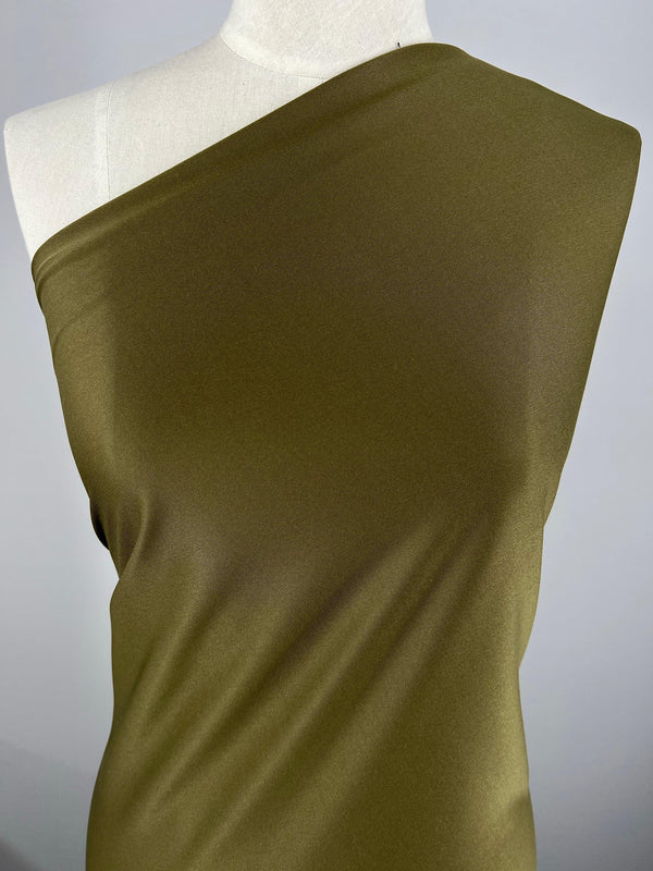 Interlock - Olive - Super Cheap Fabrics