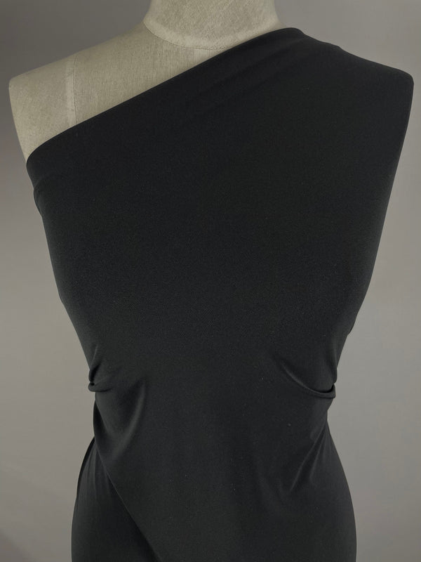 ITY Knit - Black - 150cm - Super Cheap Fabrics